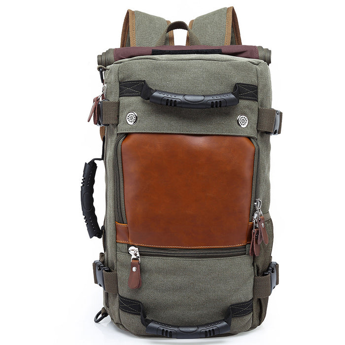 Retro Rucksack - Large Capacity Men's Multifunctional Travel Backpack