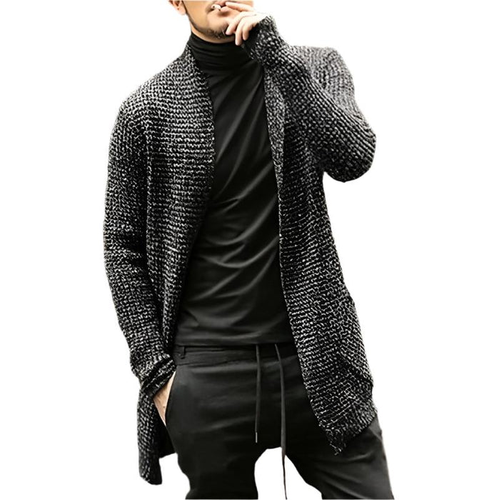 Men's Knitted Cardigan - Casual Slim Fit Autumn Sweater Jacket