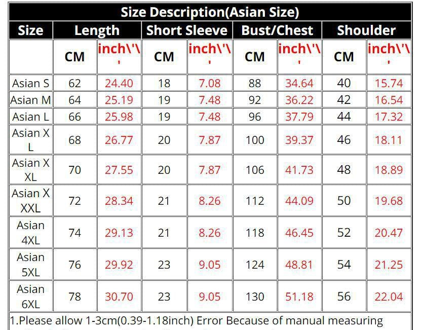 Summer 3D Print Short Sleeve T-Shirt - Men's Round Neck Casual Sports Top